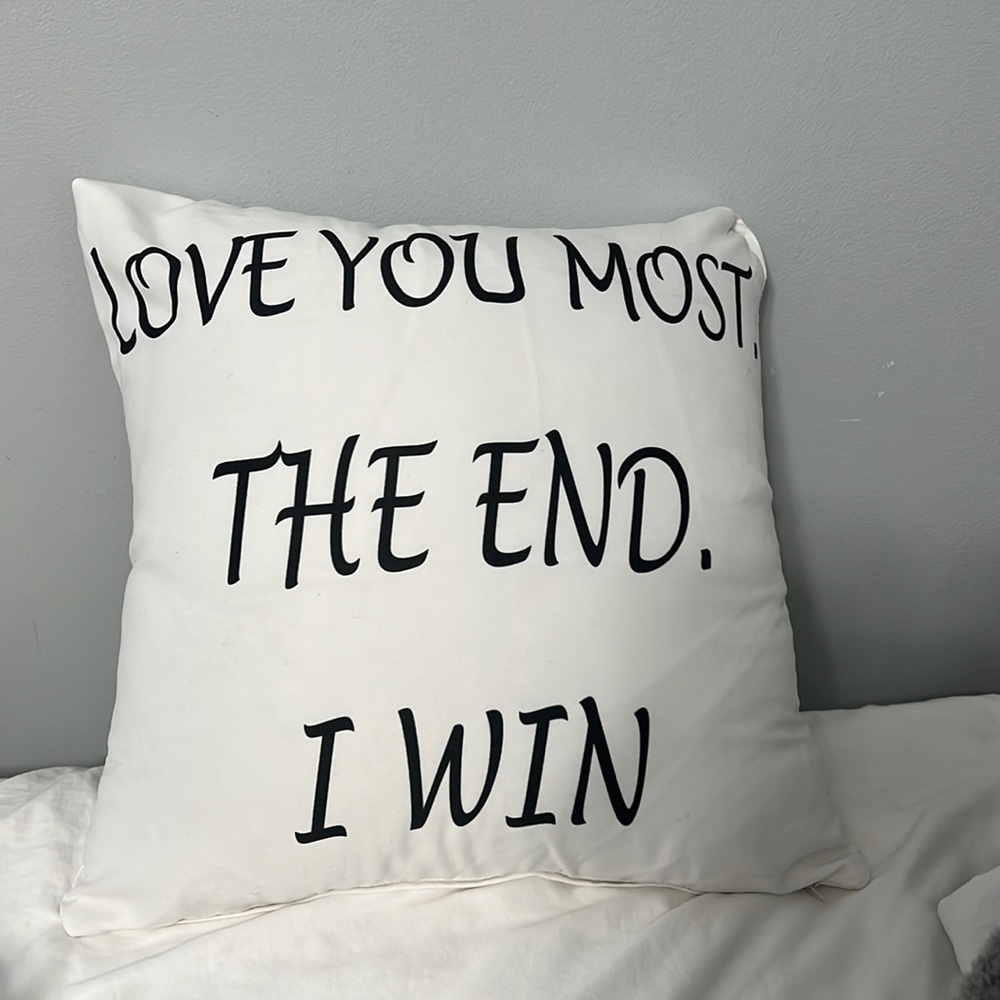 Love You Most Pillowcase